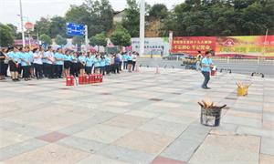 鄖陽(yáng)店開展第三季度消防演練